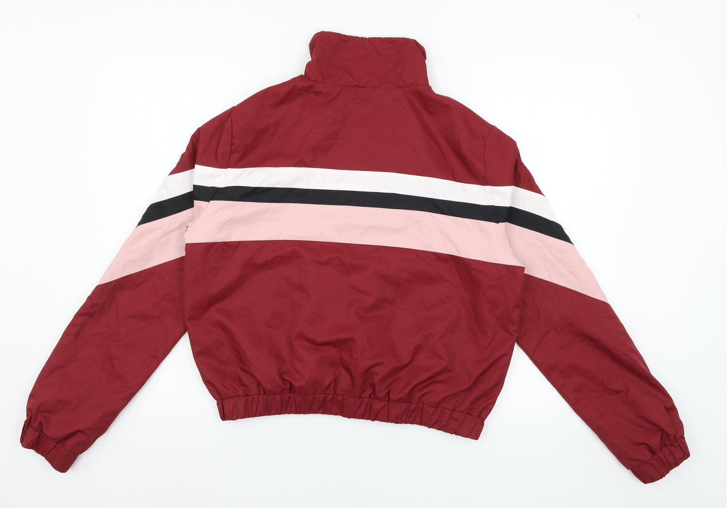 New Look Womens Red Striped  Jacket  Size S