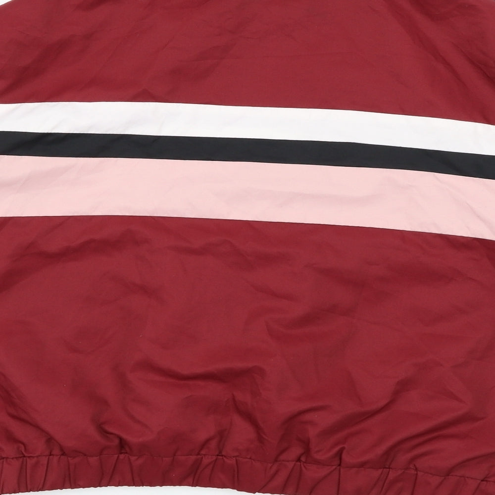 New Look Womens Red Striped  Jacket  Size S