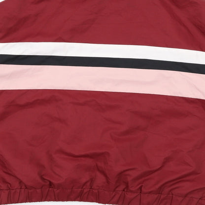 New Look Womens Red Striped  Jacket  Size S