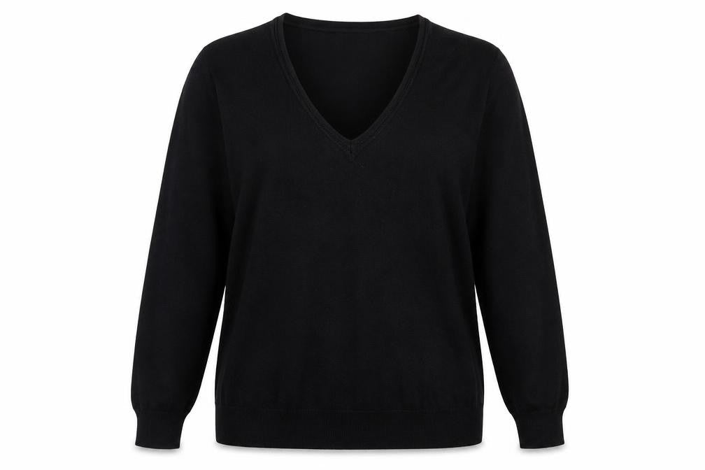 Marks & Spencer Womens Black  Knit Pullover Jumper Size 12