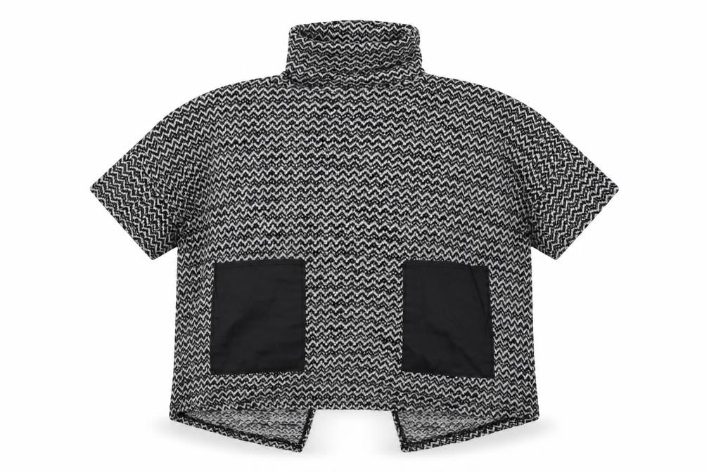 River Island Womens Black Striped Knit Pullover Jumper Size 6