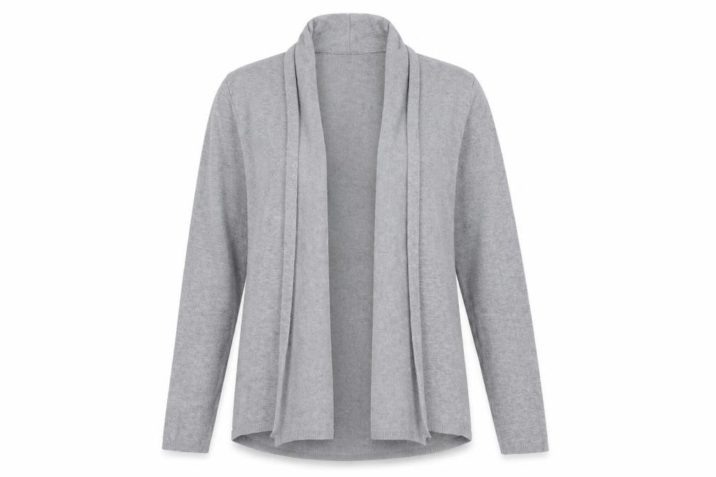 Papaya Womens Grey  Knit Cardigan Jumper Size 12