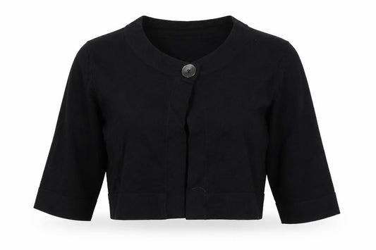 George Womens Black  Knit Cardigan Jumper Size 14