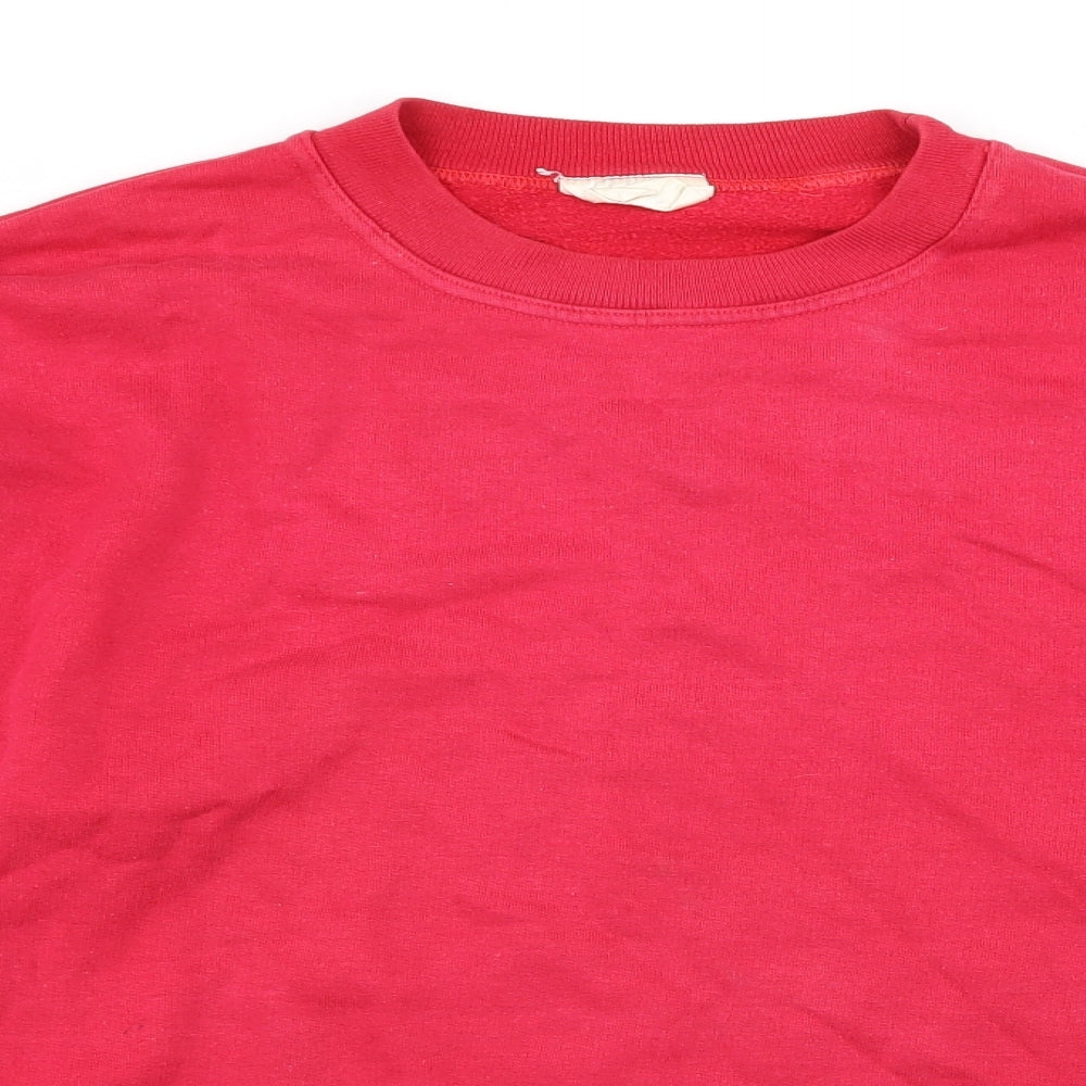 wiangles Mens Red   Pullover Jumper Size L
