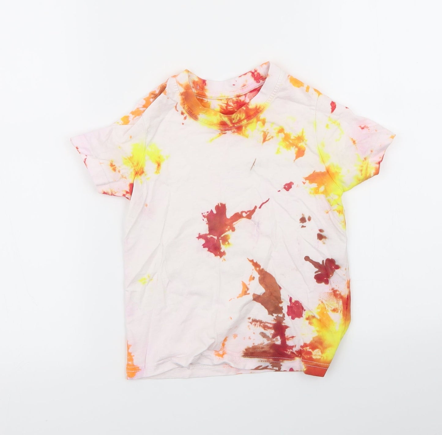 lily and dan Girls Multicoloured   Basic T-Shirt Size 5-6 Years