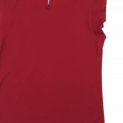 New Look Womens Red   Basic Blouse Size 6
