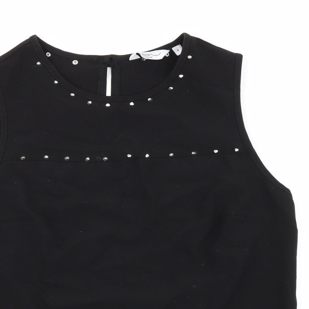 New Look Womens Black   Basic Blouse Size 6