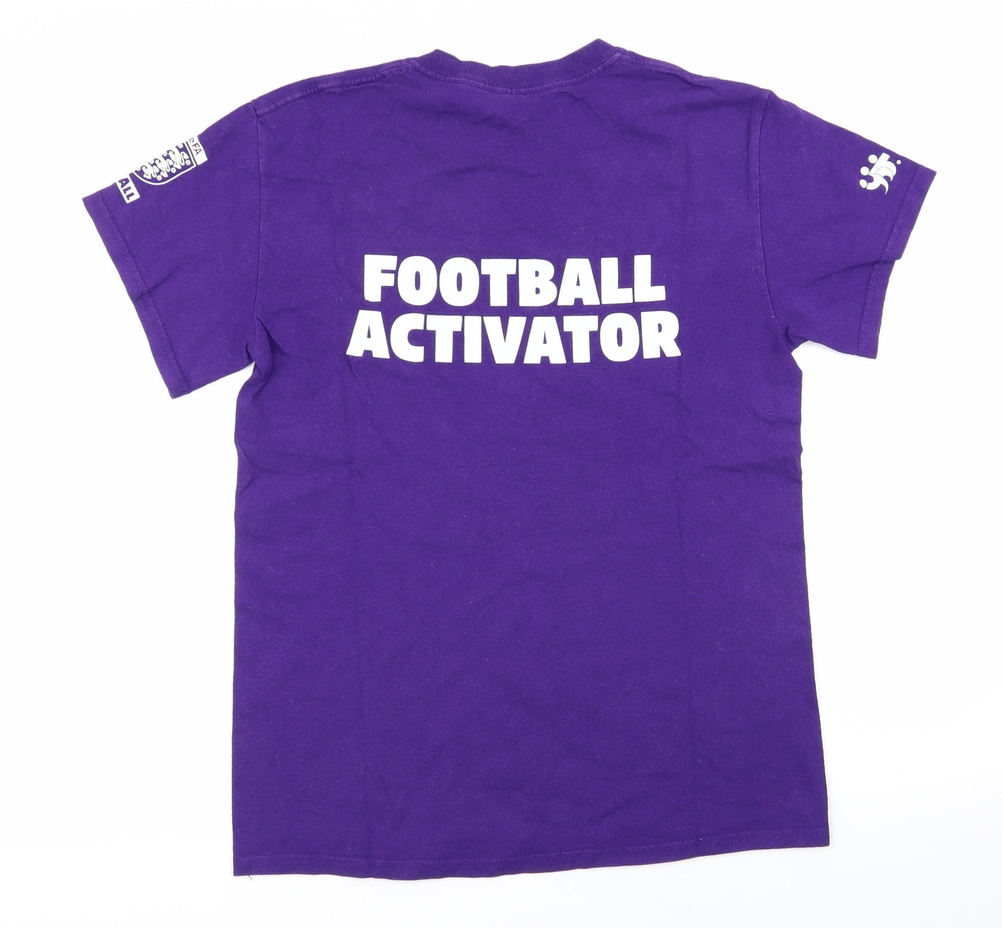 Gildan Mens Purple    T-Shirt Size S