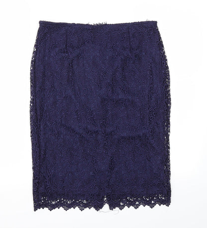 La Redoute Womens Blue   A-Line Skirt Size 10