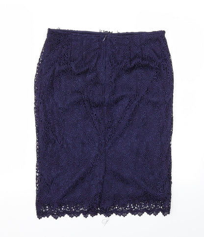 La Redoute Womens Blue   A-Line Skirt Size 10