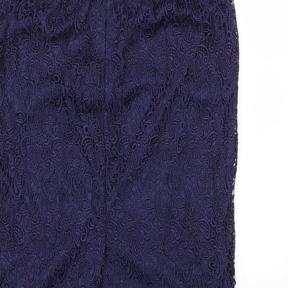 La Redoute Womens Blue   A-Line Skirt Size 10
