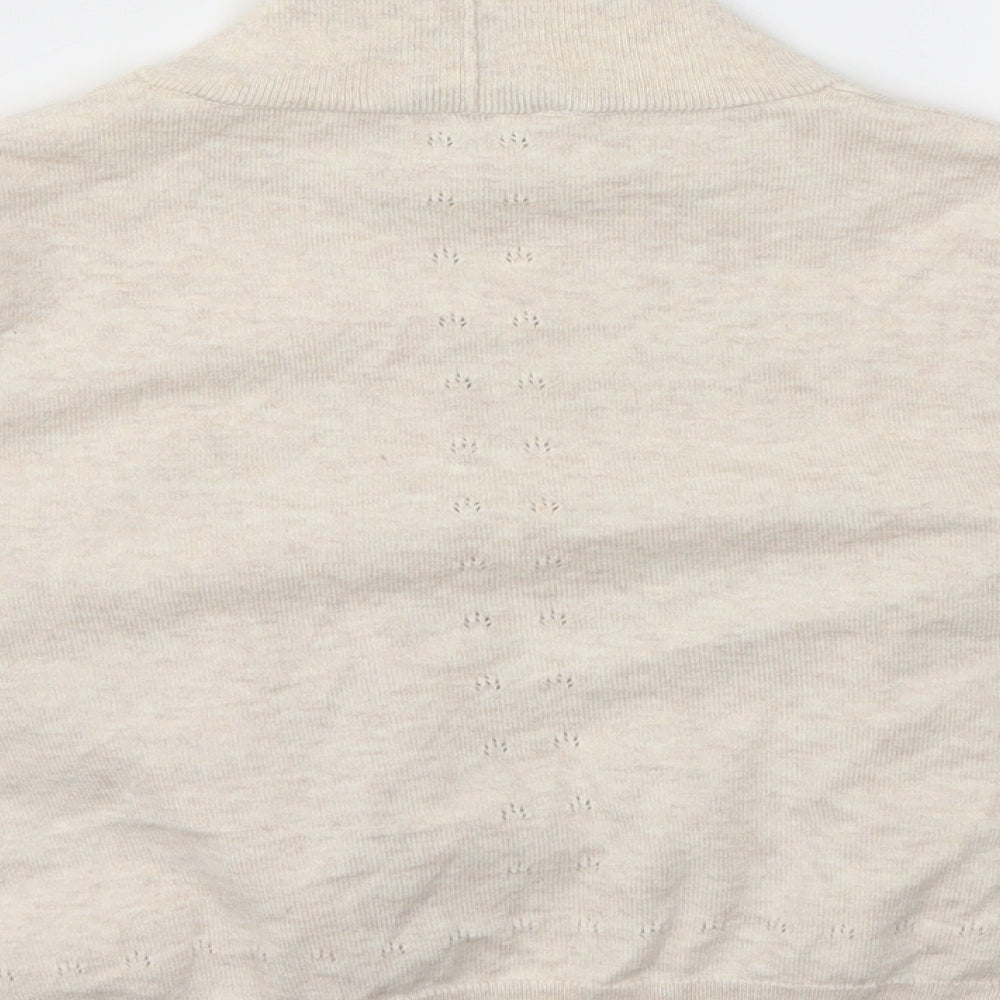 BHS Womens Beige   Cardigan Jumper Size 8