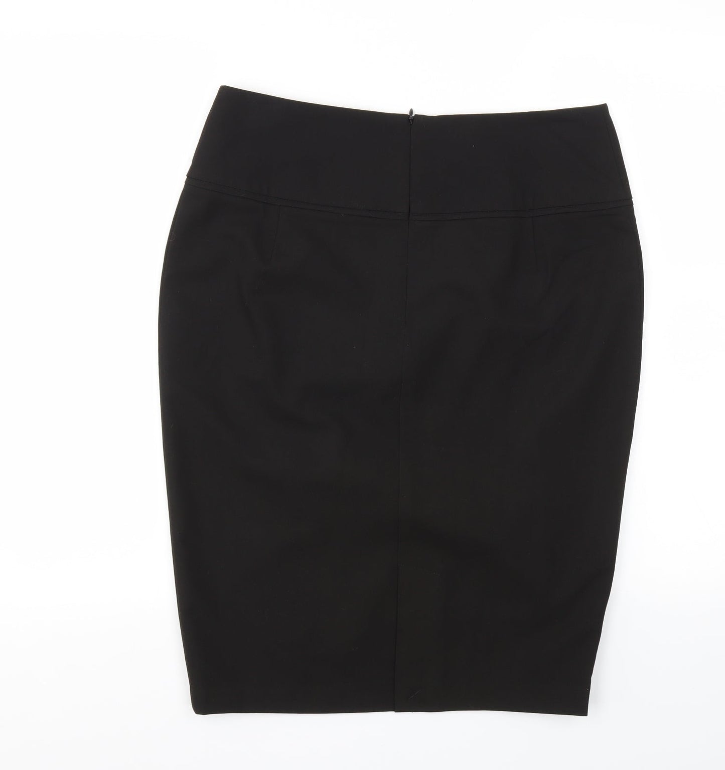 ESSENTIEL Womens Black   A-Line Skirt Size 14