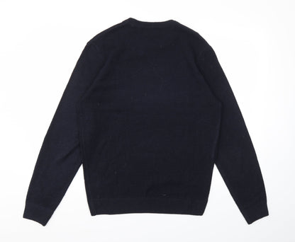 Next Mens Blue   Pullover Sweatshirt Size M