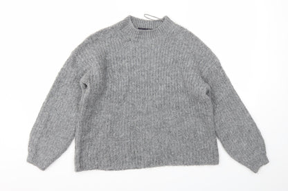 Marks & Spencer Womens Grey   Pullover Jumper Size S