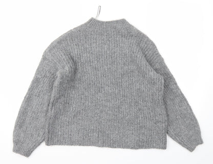 Marks & Spencer Womens Grey   Pullover Jumper Size S