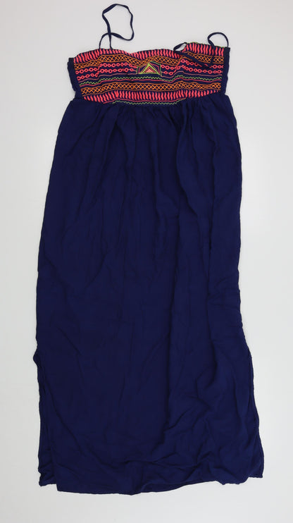 Womens Blue   A-Line  Size M
