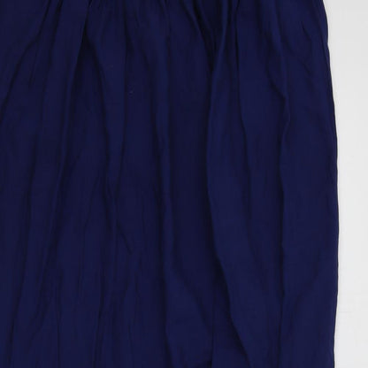 Womens Blue   A-Line  Size M