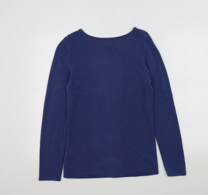 anna rose Womens Blue   Pullover Jumper Size M
