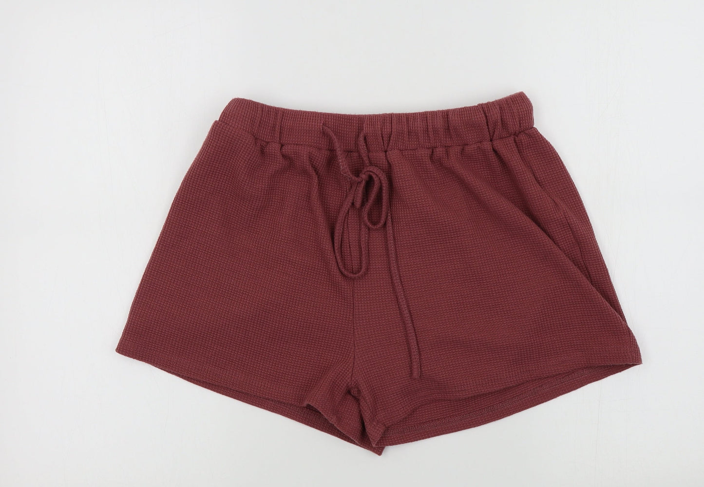 Preworn Womens Pink Colourblock  Bermuda Shorts Size L