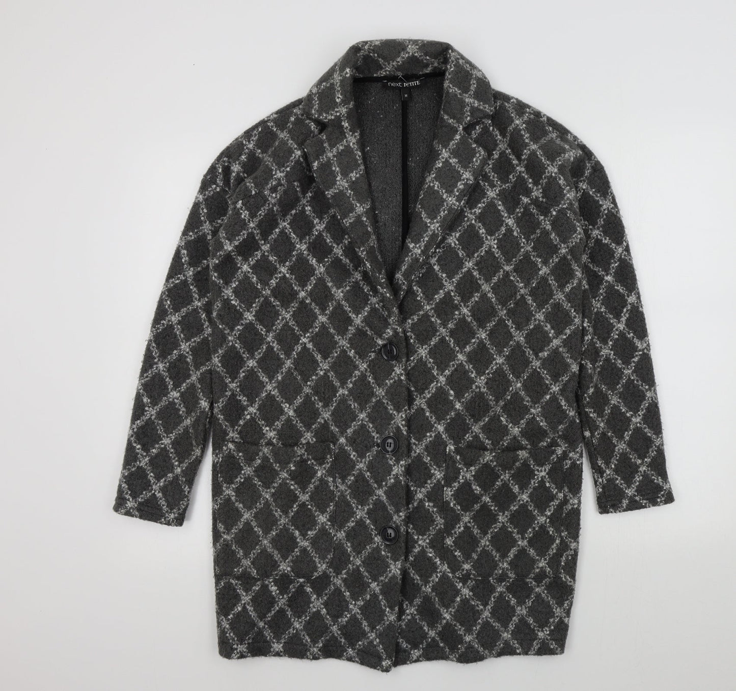 NEXT Womens Grey Geometric  Jacket  Size M