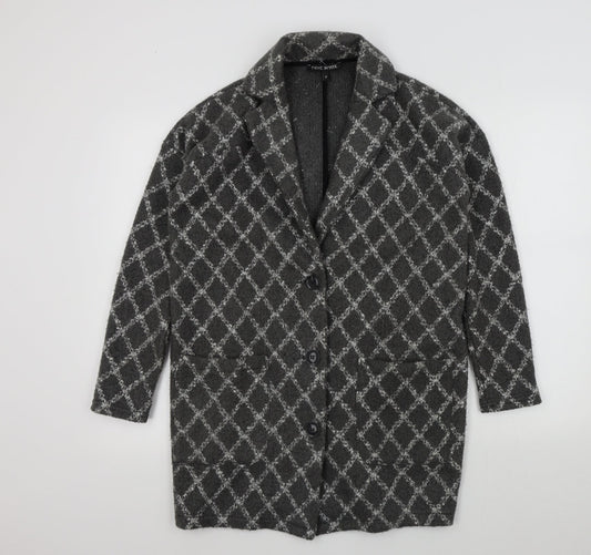 NEXT Womens Grey Geometric  Jacket  Size M