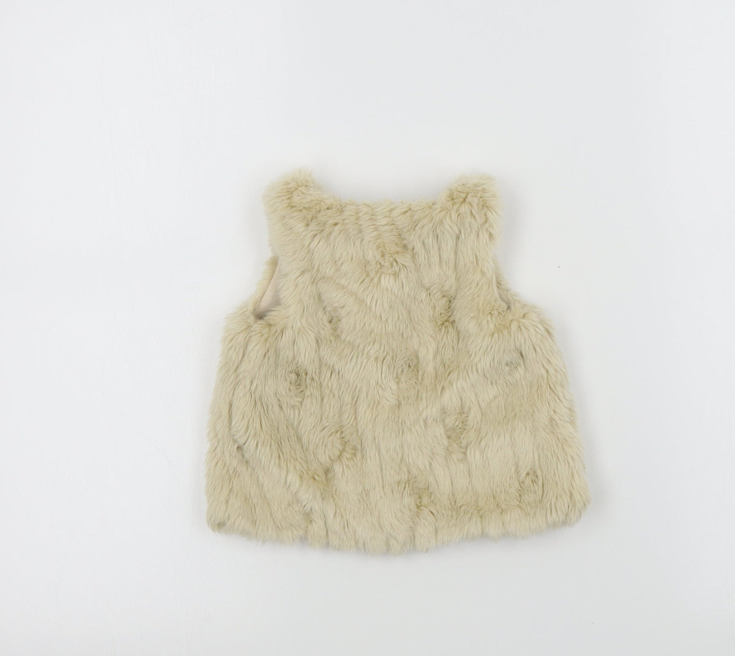 F&F Girls Beige Colourblock  Basic Coat Snowsuit Size 36 Months