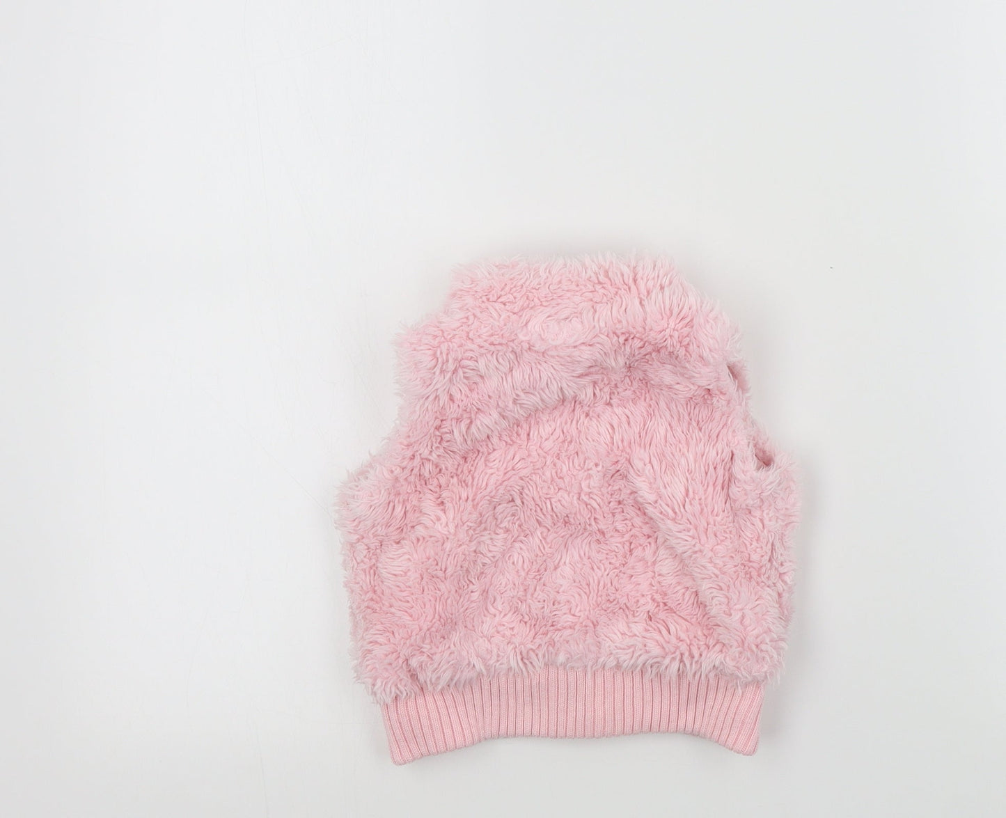 NEXT Boys Pink Colourblock  Jacket Waistcoat Size 6-9 Months