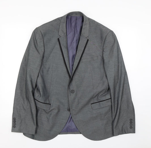 NEXT Mens Grey   Jacket Suit Size 42
