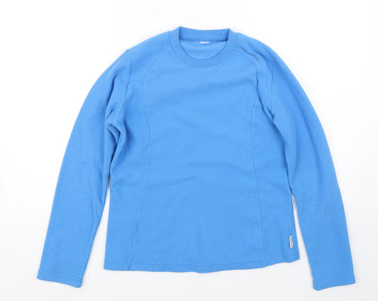 Quencha Womens Blue   Pullover Sweatshirt Size XS