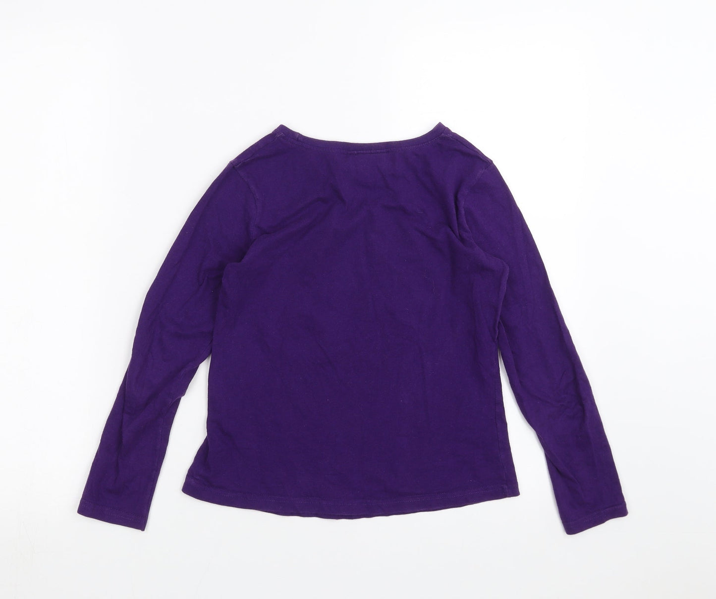Moshi Girls Purple   Basic T-Shirt Size 9-10 Years  - Moshi Monsters