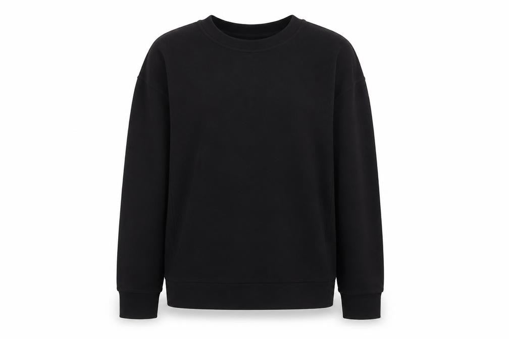 H&M Womens Black   Pullover Sweatshirt Size M