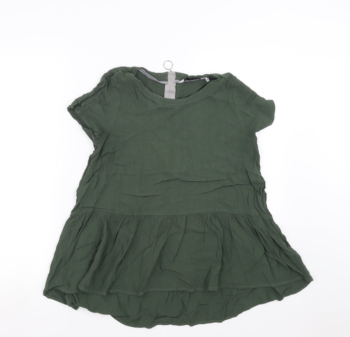 Numph Womens Green   Basic Blouse Size 6
