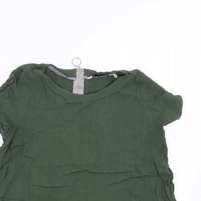 Numph Womens Green   Basic Blouse Size 6