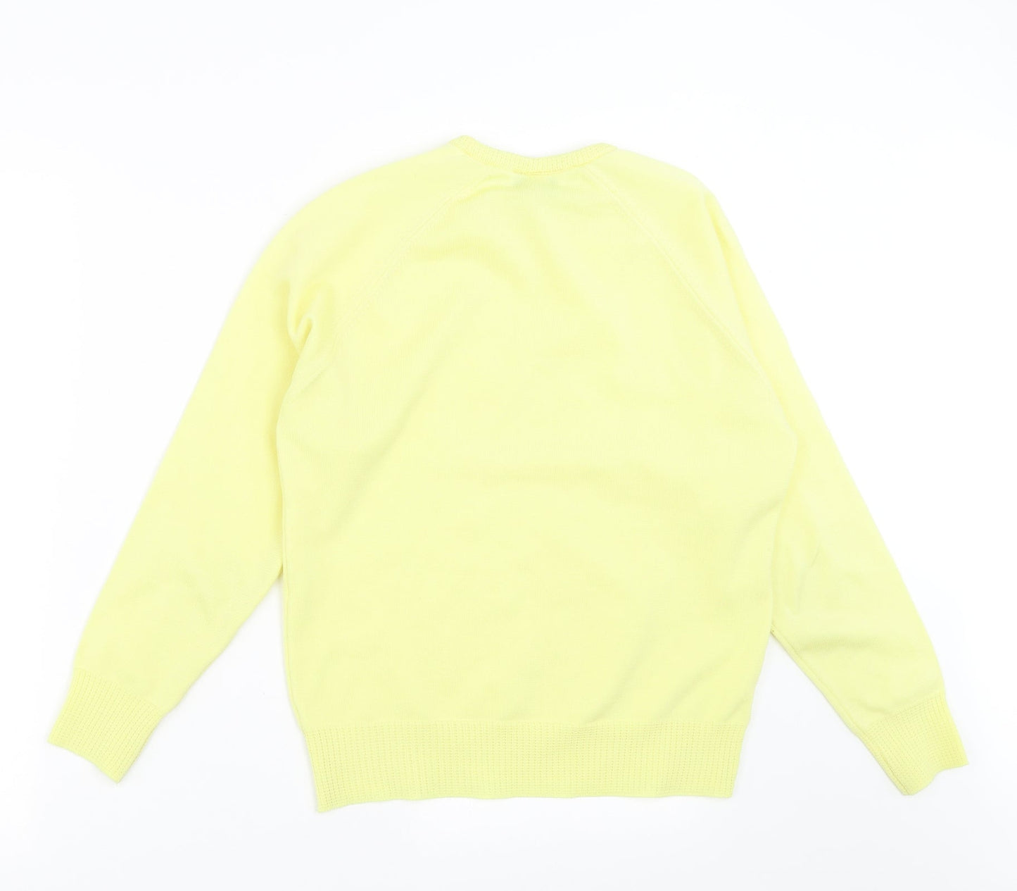 Gilwear Womens Yellow  Knit Pullover Jumper Size S