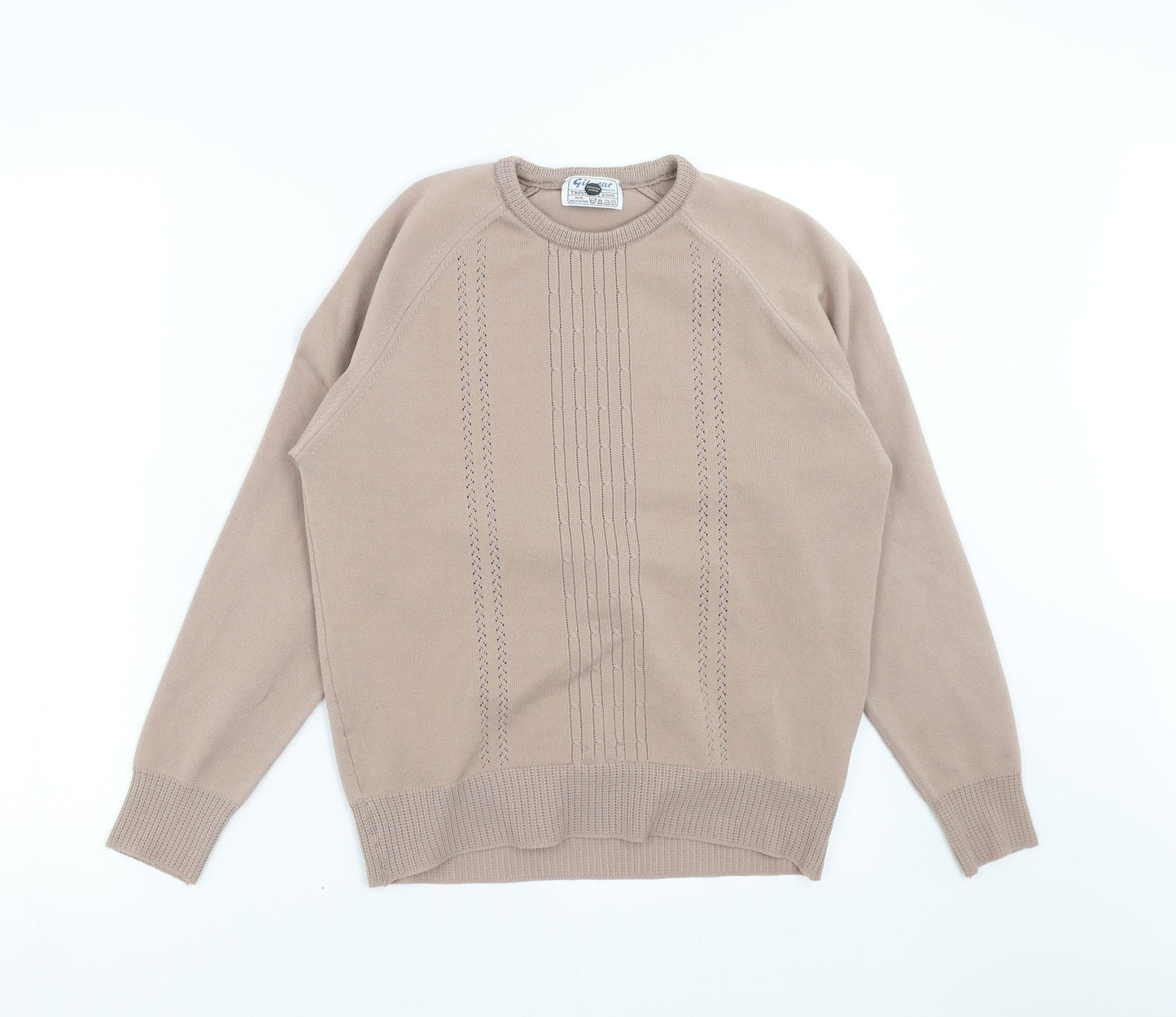 Gilwear Womens Brown  Knit Pullover Jumper Size S