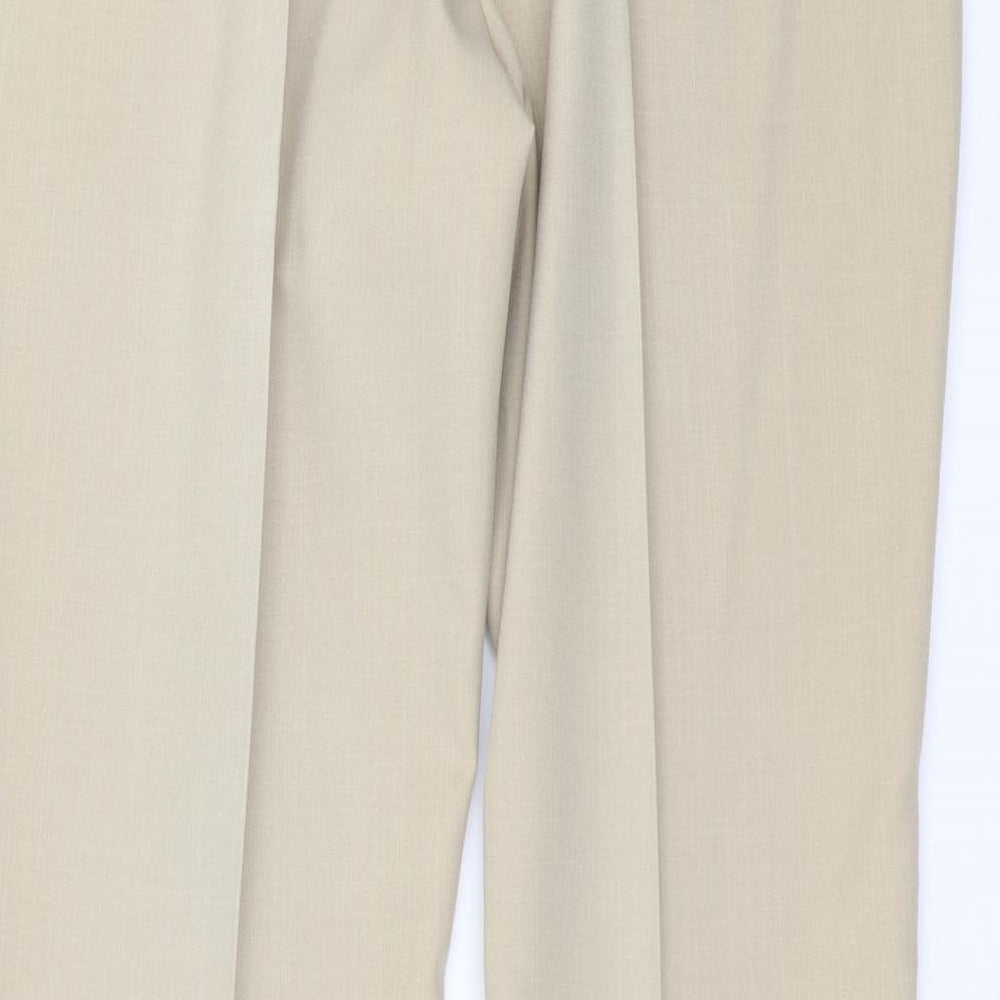 BHS Womens Beige   Trousers  Size 16 L30 in