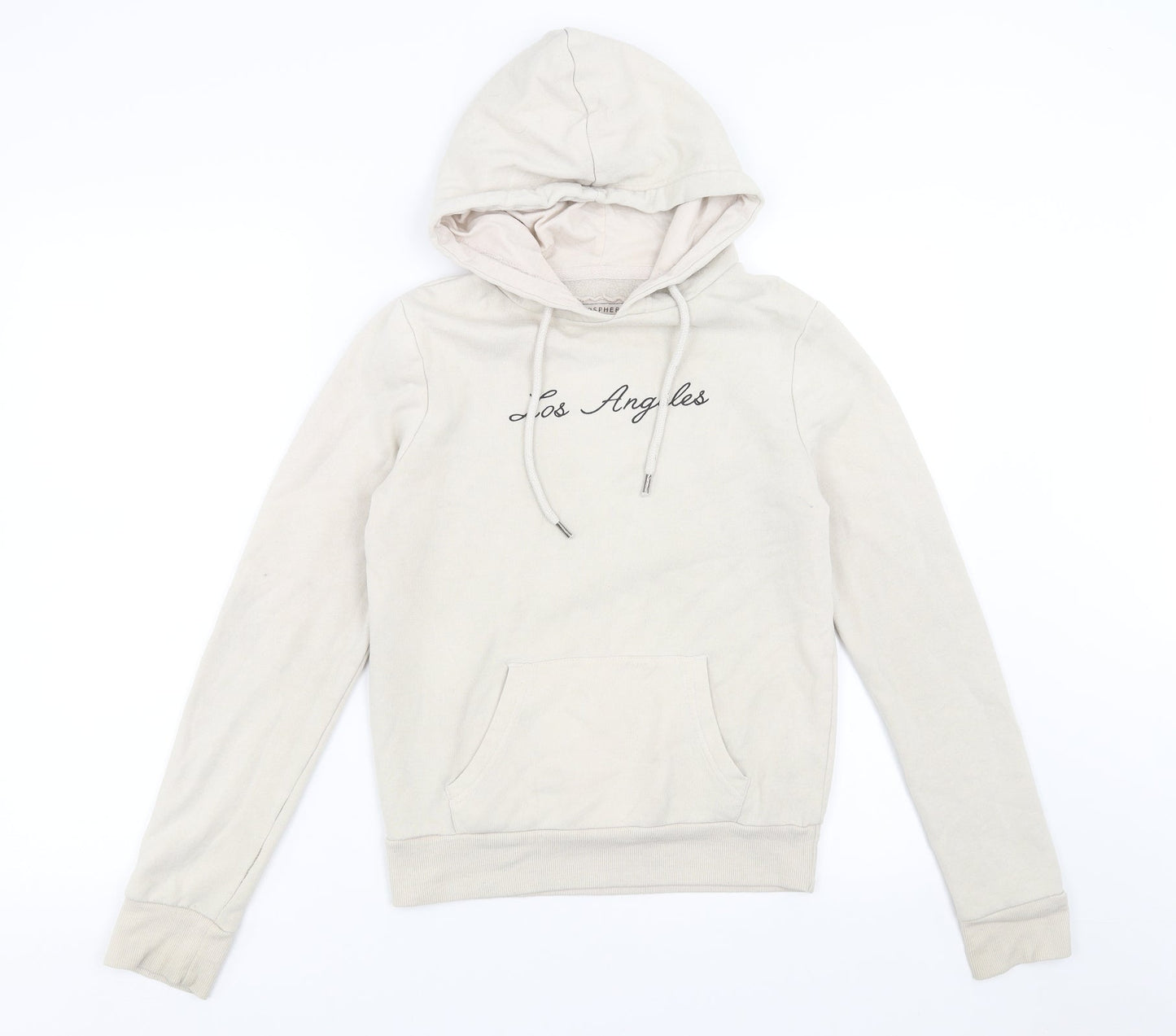 Primark Womens Beige   Pullover Hoodie Size 4  - los angeles