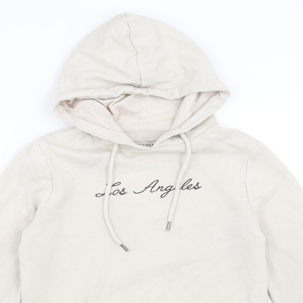 Primark Womens Beige   Pullover Hoodie Size 4  - los angeles