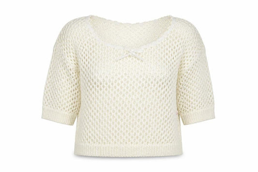 F&F Womens Ivory  Knit Pullover Jumper Size 16