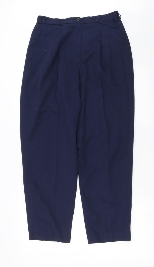 lisa melanio Womens Blue   Trousers  Size 28 in L27 in