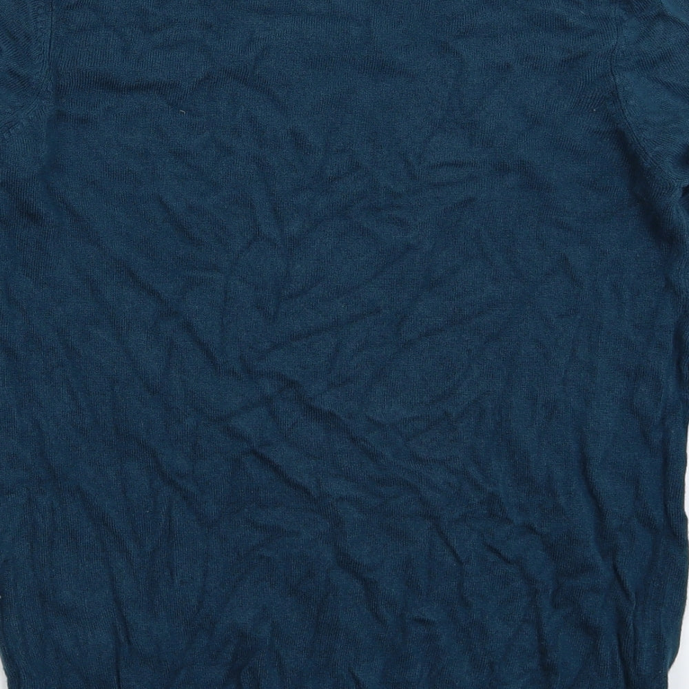 F&F Womens Blue  Knit Pullover Jumper Size 10