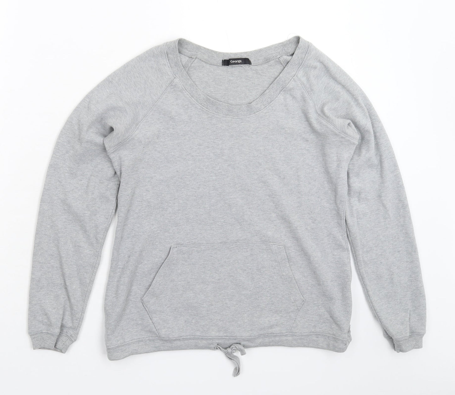 George Womens Grey   Pullover Sweatshirt Size 10