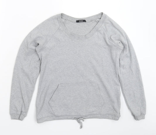 George Womens Grey   Pullover Sweatshirt Size 10