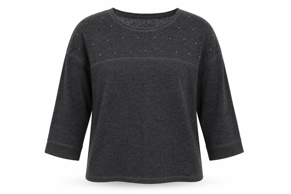 Next Womens Grey  Knit Pullover Jumper Size 12