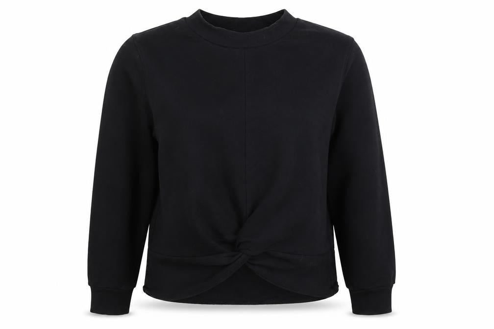 H&M Womens Black   Pullover Sweatshirt Size S