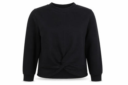 H&M Womens Black   Pullover Sweatshirt Size S