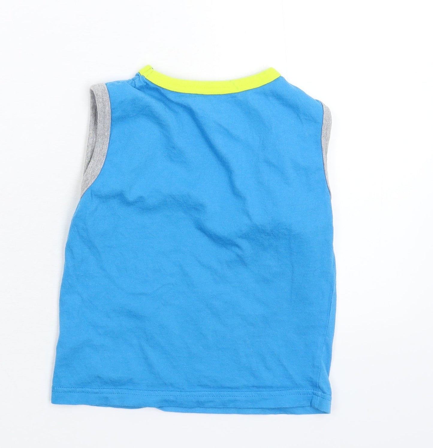 Rebel Boys Blue   Basic Tank Size 3-4 Years