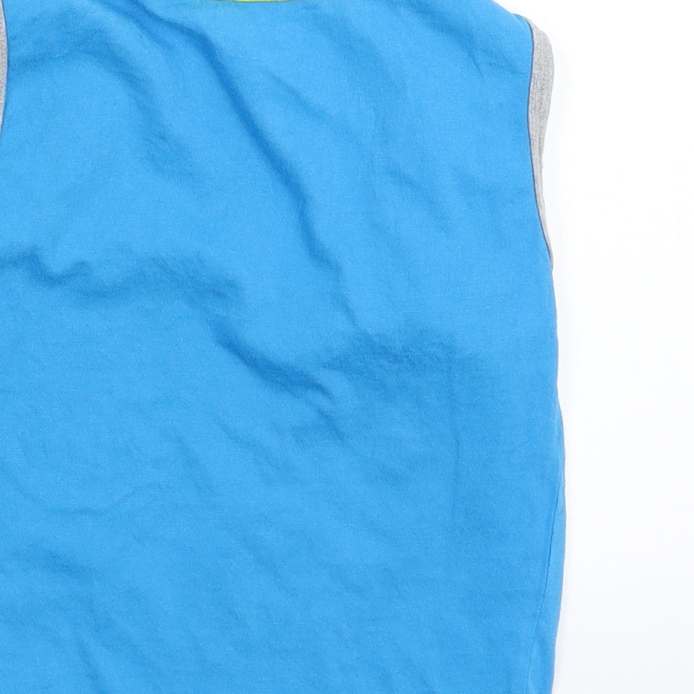 Rebel Boys Blue   Basic Tank Size 3-4 Years
