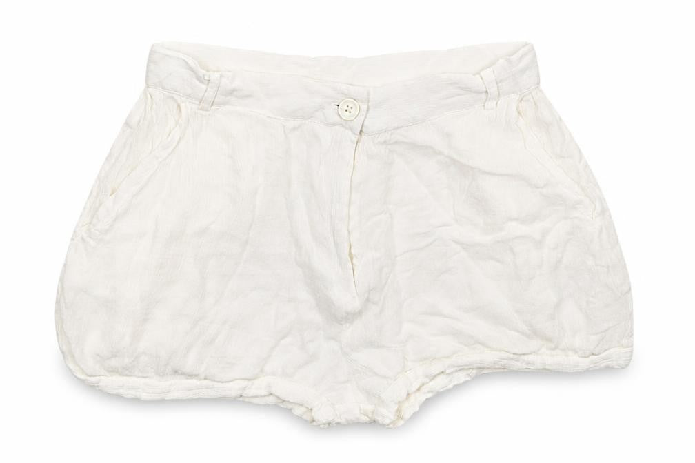 Nasty Gal Womens White   Hot Pants Shorts Size 4